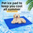 Blue gel filled pet cooling pad for cats and dogs, view 1