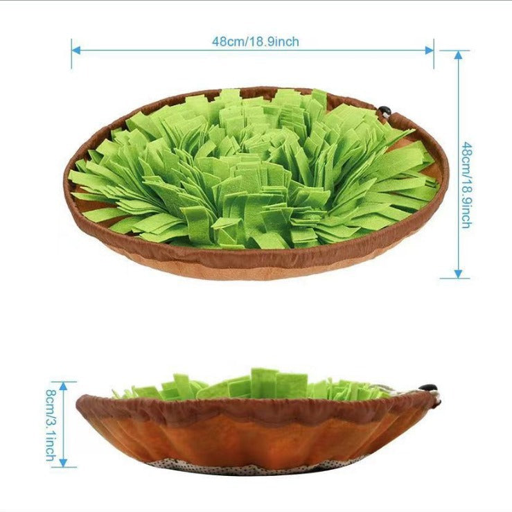Pet Snuffle Mat for Slow Feeding, Scent Training Enrichment Pad