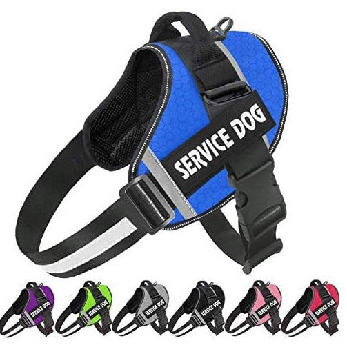 Reflective breathable nylon dog vest harness, product image 6