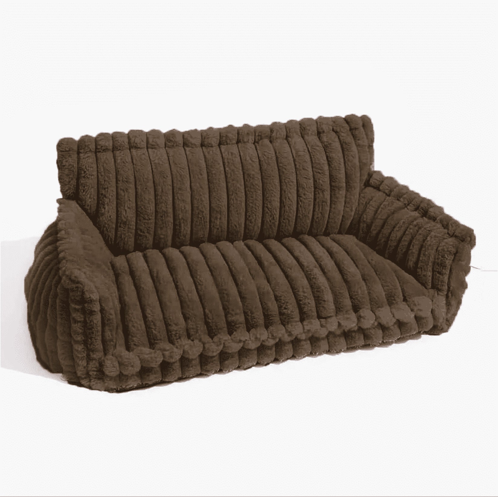 Soft plush four season pet bed in camel, product image 28