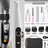 Rechargeable Pet Hair and Paw Trimmer with Dual LCD Display