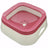 Floating Anti-Wet Mouth Pet Water Bowl with Built-In Filter, Round or Square, 19cm