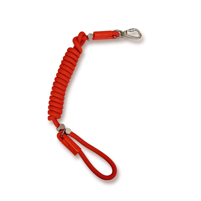 Adjustable crossbody rope dog lead, 2 rope thicknesses available
