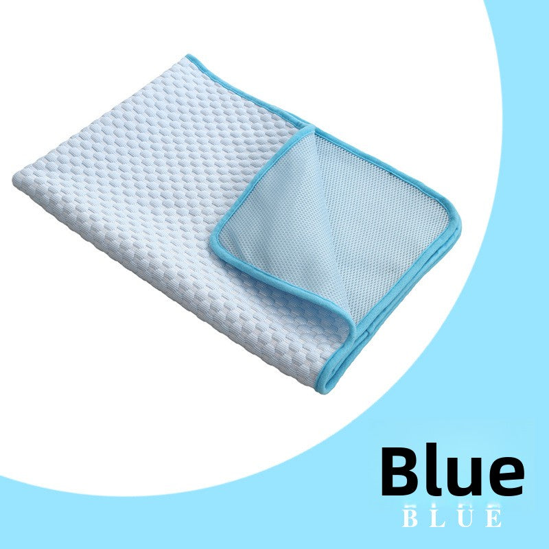 Blue ice silk pet cooling mat for cats and dogs, photo 38