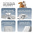Silent Wireless Automatic Pet Water Dispenser Stainless Steel