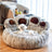 Bear Paw Shaped Pet Sofa Bed, Long Plush Nest for Cats and Dogs