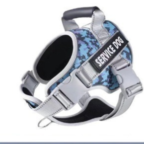 Reflective breathable mesh dog harness, available from Pet Royale UK