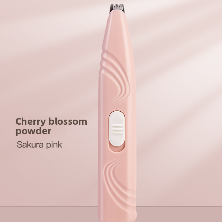 Rounded Blade Paw Hair Trimmer for Dogs and Cats, Battery or USB