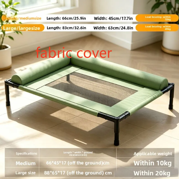 Replacement fabric cover for a raised pet camp bed frame, photo 23