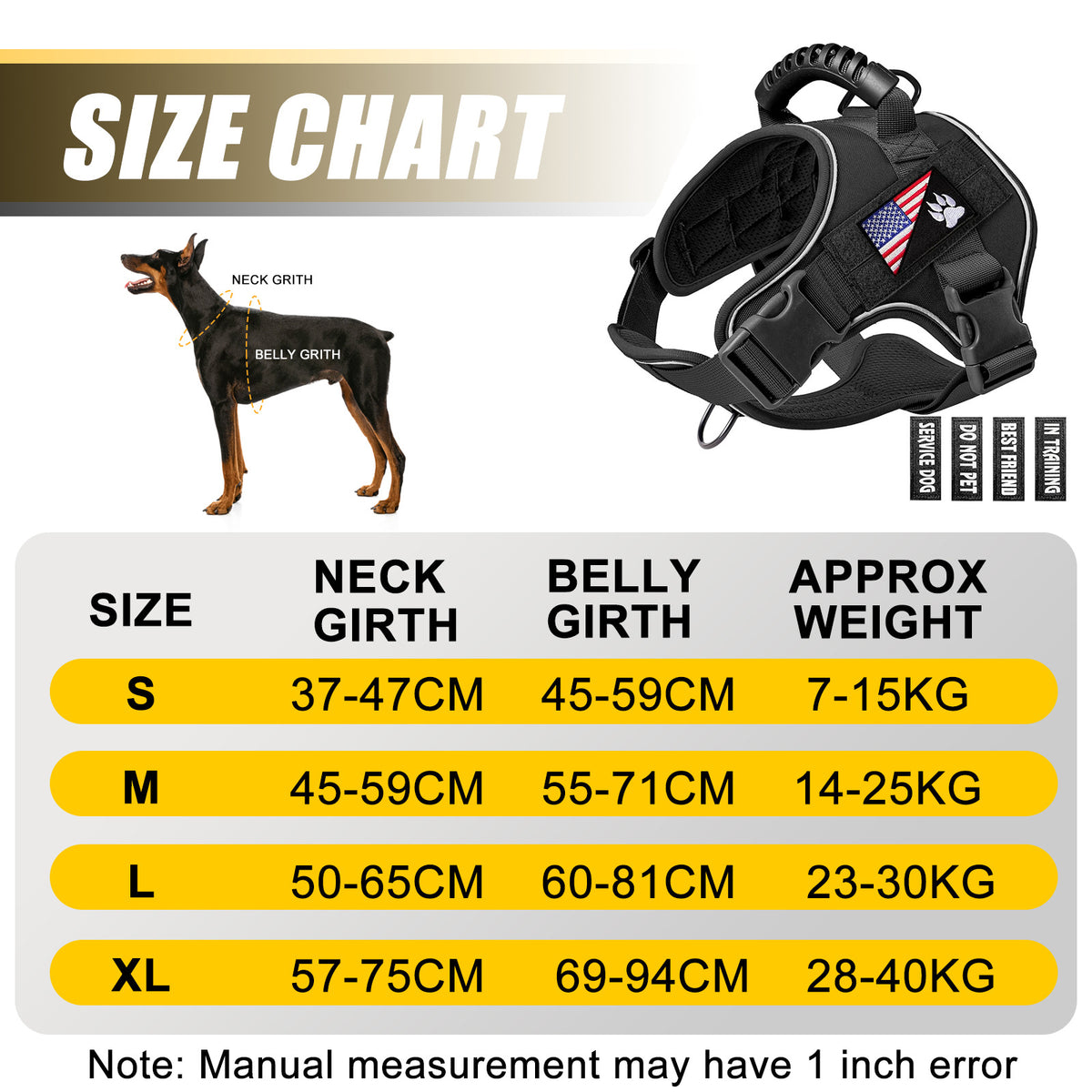 Military green tactical dog vest harness with adjustable straps