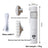2-in-1 Electric Pet Lice Comb and Hair Detangling Tool for Dogs