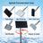 Fish Tank Cleaning Kit with Brush, Algae Scraper and Net