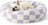 Round printed pet bed with raised sides, photo 14 of 28