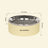 Stainless Steel Inner Slow Feeder Bowl with Weighted Anti-Spill Base for Small Pets