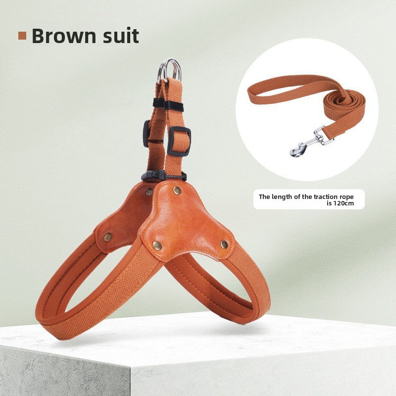 Breathable mesh Y-shape dog harness, 5 sizes available