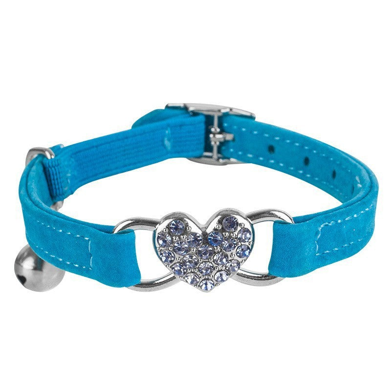 Elastic collar for cats and small dogs, ideal for everyday use
