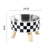 Elevated Pet Food Bowl with Stainless Steel Insert