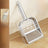 Long Handle Cat Litter Shovel in Stainless Steel or Plastic