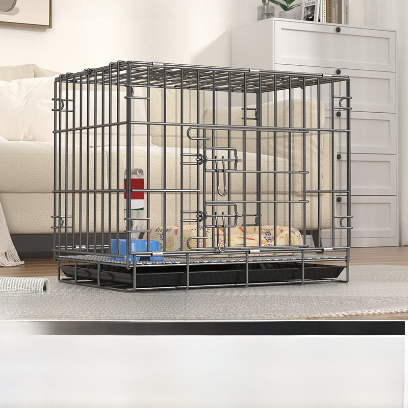 Foldable iron pet crate for small dogs, photo 22