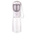 Leakproof dog walking water bottle in Lake Green 550ml, showing size and shape