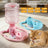 Gravity Cat Water Dispenser Automatic Water Bowl with No Filter and No Electricity