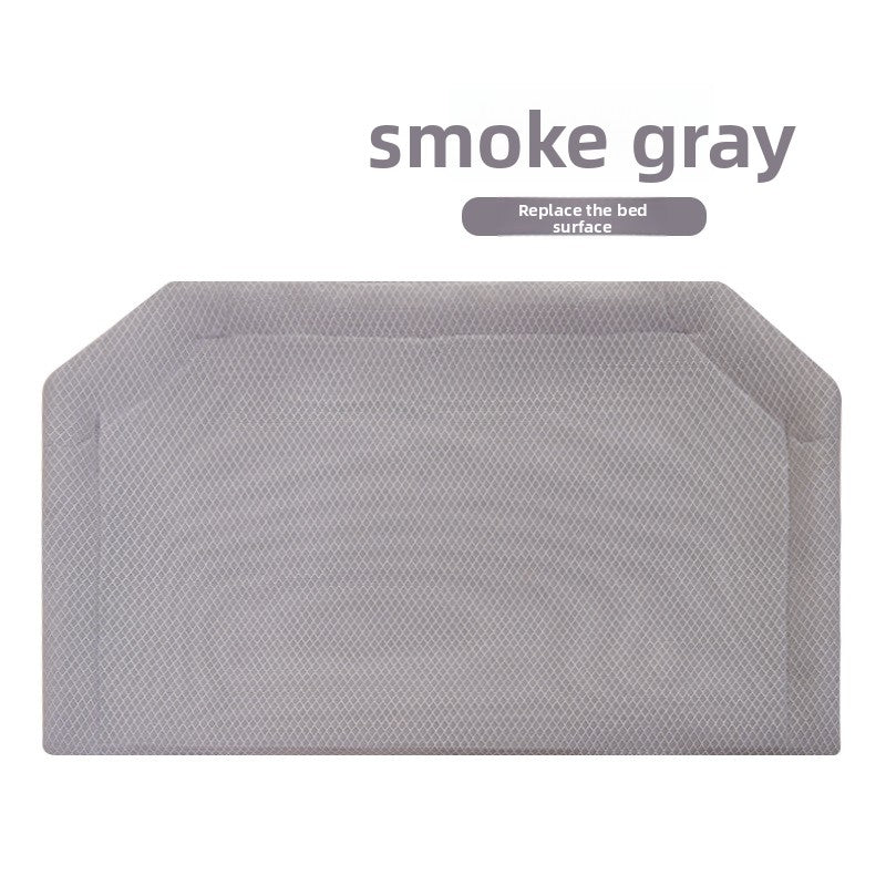 Thickened Mesh Pet Kennel Bed, Breathable All-Season Nest