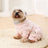 Fleece lined cable knit dog jumpsuit, available in 12 colours, image 4