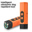 Ultrasonic Dog Repeller Training Aid with Optional LED Light