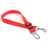 Adjustable nylon pet car seat belt lead with alloy clip in blue, view 8