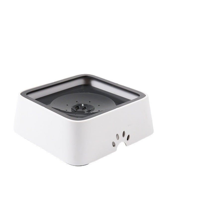 Floating Splash-Proof Anti-Tip Pet Water Bowl for Dogs and Cats in ABS