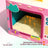 Felt cat nest shaped like a retro TV, view 4