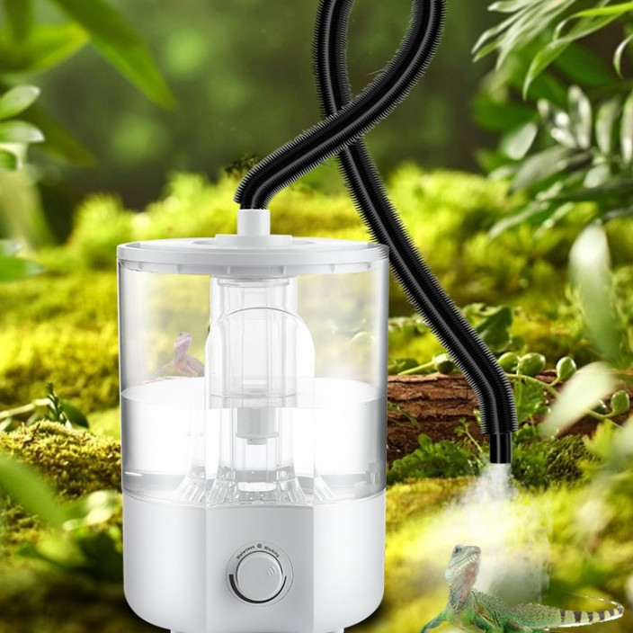 Reptile Ultrasonic Mist Humidifier for Terrariums, Quiet