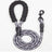 Reflective Nylon Rope Dog Lead for Safer Night Walks