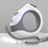Round retractable pet lead for dogs and cats, main product photo