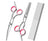 Stainless steel pet grooming scissors set with comb, photo 10 of 30