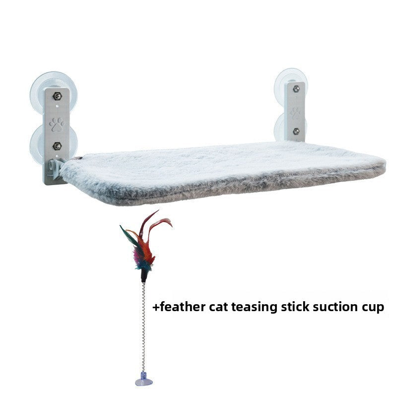 Foldable cat window hammock with suction cups, photo 15 of 52