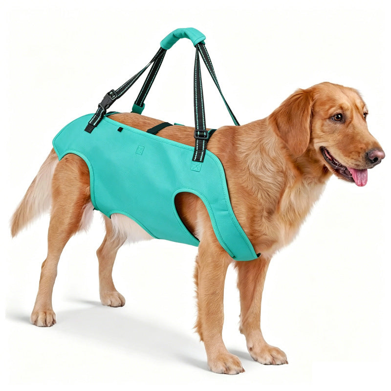 Reflective dog harness with lift handle for older dogs, view 18