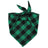 Christmas Santa bandana scarf for dogs and cats in Red Santa, side view