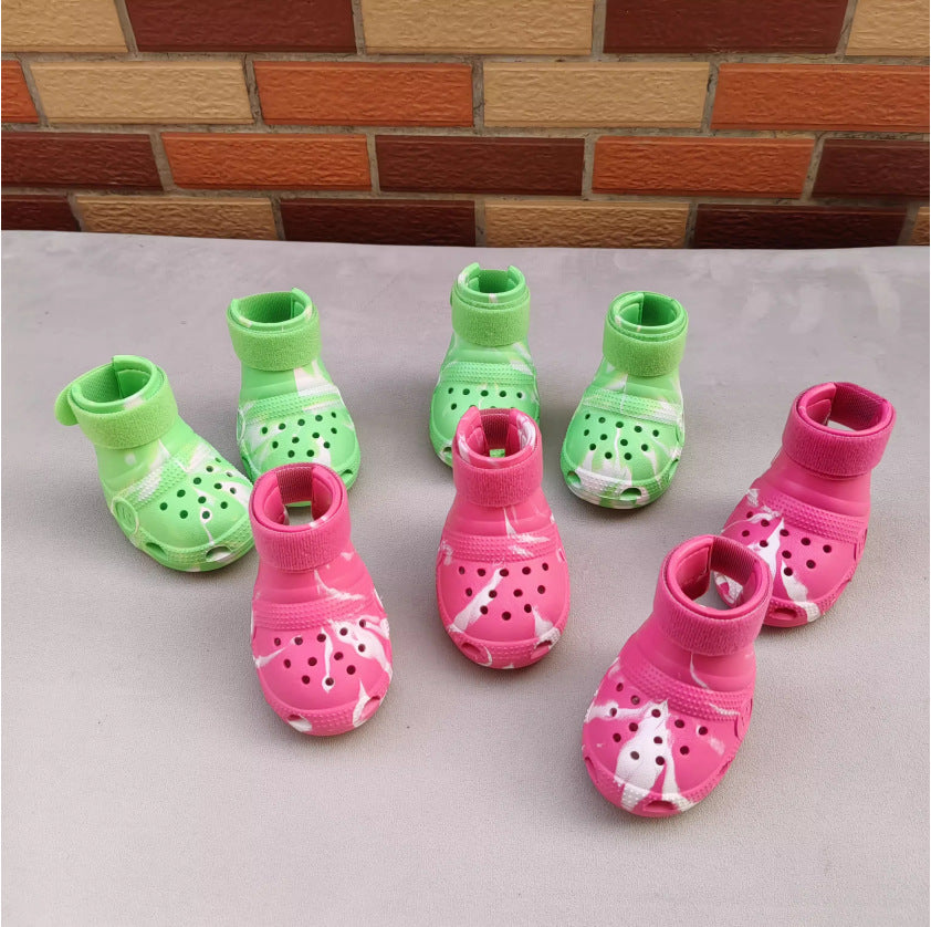 Waterproof EVA dog rain boots, available in 2 colours, sizes Medium to 2XL, image 5