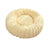 Plush round faux fur pet nest for cats, photo 4 of 80