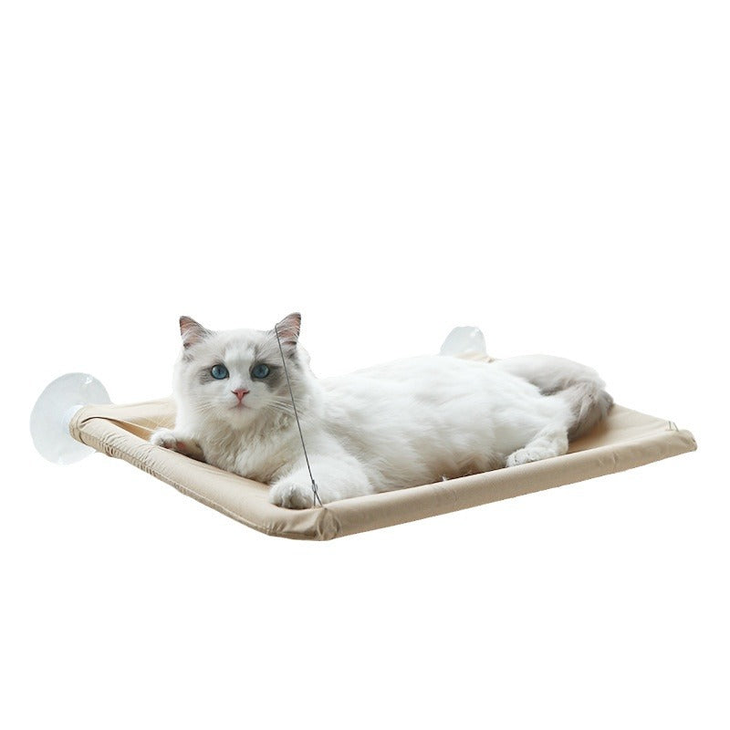 Foldable window cat hammock with suction cups, detail photo 4