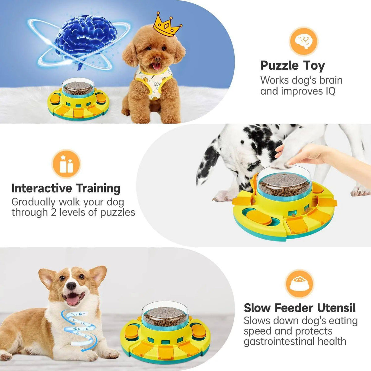 Press-Type Automatic Pet Feeder Toy for Aquatic Pets, Interactive Food Dispenser