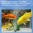 Compact USB aquarium air pump in a colourful silicone shell, view 3