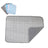 Bite-resistant pet cooling mat in light blue for dogs