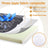 U-shaped velvet dog sofa bed with bolster, detail photo 3