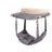 Wooden two-tier cat bed with hanging hammock, product image 2