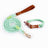 Braided cotton rope dog lead or collar, 5 sizes available