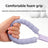 Pastel rope dog leads in pink, light yellow and light purple