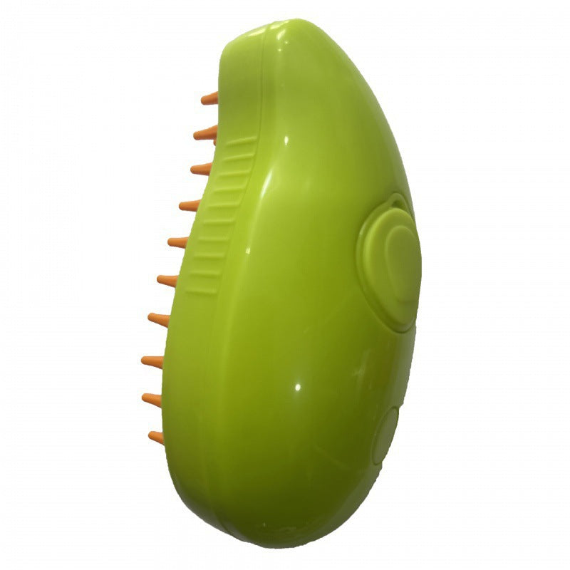 Electric Pet Spray Brush for Shedding, One-Click Mist and Steam