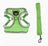 Orange summer bear print vest harness for small dogs and cats